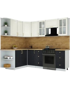 Кухонный гарнитур Интерлиния Мила Шато 1.7x2.4 LV