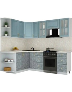 Кухонный гарнитур Интерлиния Мила Шато 1.7x2.3 LV