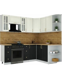 Кухонный гарнитур Интерлиния Мила Шато 1.7x2.2 PR