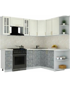 Кухонный гарнитур Интерлиния Мила Шато 1.7x2.2 PR