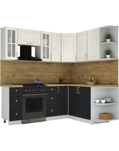 Кухонный гарнитур Интерлиния Мила Шато 1.7x2.1 PR