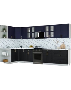 Кухонный гарнитур Интерлиния Мила Шато 1.5x3.6 LV