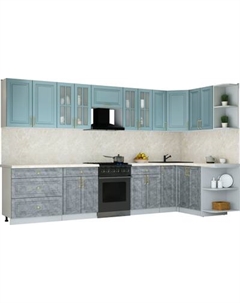 Кухонный гарнитур Интерлиния Мила Шато 1.5x3.5 PR