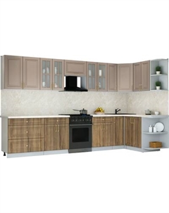 Кухонный гарнитур Интерлиния Мила Шато 1.5x3.5 PR