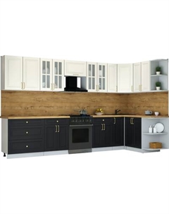 Кухонный гарнитур Интерлиния Мила Шато 1.5x3.5 PR