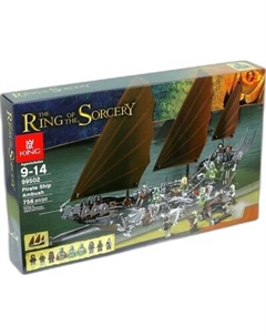 Конструктор King Властелин колец. Атака на пиратский корабль / 99502