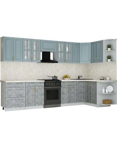 Кухонный гарнитур Интерлиния Мила Шато 1.5x3.3 PR