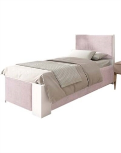 Односпальная кровать Женева 90х200 / ECO.001.00067.90-200.Hilton08/101SE-2 Ecowood