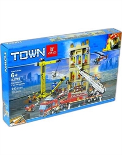 Конструктор King Центральная пожарная команда / 22216