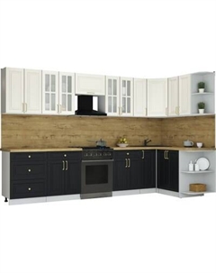 Кухонный гарнитур Интерлиния Мила Шато 1.5x3.3 PR