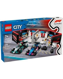 Конструктор Lego City Гараж для Mercedes и Alpine 60444