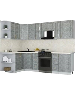 Кухонный гарнитур Интерлиния Мила Шато 1.5x2.7 LV