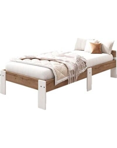Односпальная кровать детская Екта-2 80х160 / ECO.001.00058.80-160.376WML/101SE Ecowood