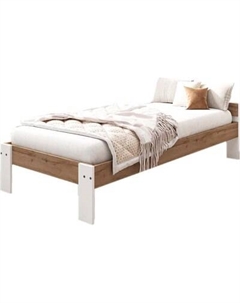 Односпальная кровать EcoWood Денвер-2 80х200 / ECO.001.00056.80-200.376WML/101SE Ecowood