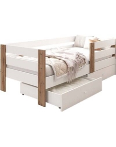Кровать-тахта EcoWood Атланта-2 с ящиками 80х180 / ECO.001.00051.80-180.101SE/376WML Ecowood