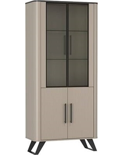 Шкаф с витриной Олмеко Фиделия 76.01