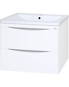 Тумба с умывальником Misty Атлантик 60 / П-Атл-01060-011П2Я+10.020.00600.001