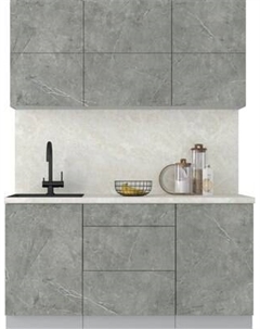 Кухонный гарнитур Интерлиния Мила Матте 1.6 А