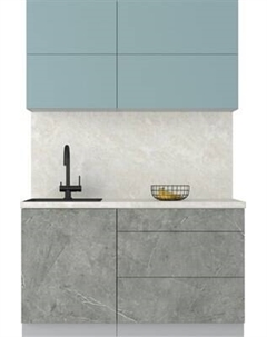 Кухонный гарнитур Интерлиния Мила Матте 1.4 А