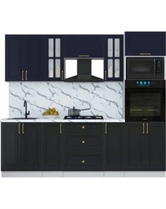 Кухонный гарнитур Интерлиния Мила Шато 2.4В