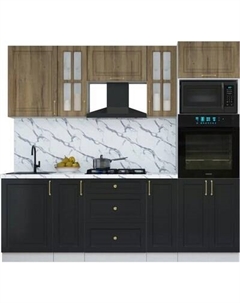 Кухонный гарнитур Интерлиния Мила Шато 2.3В