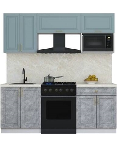 Кухонный гарнитур Интерлиния Мила Шато 2.0В