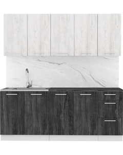 Кухонный гарнитур Артём-Мебель Оля СН-114 без стекла МДФ 2.0м Артём-мебель