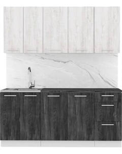 Кухонный гарнитур Артём-Мебель Оля СН-114 без стекла МДФ 1.8м Артём-мебель