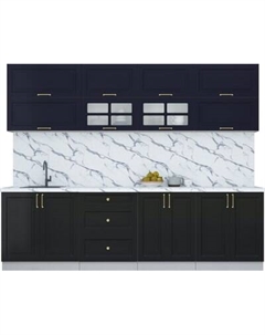 Кухонный гарнитур Интерлиния Мила Шато 2.7Б