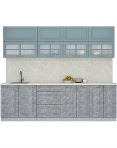 Кухонный гарнитур Интерлиния Мила Шато 2.6Б