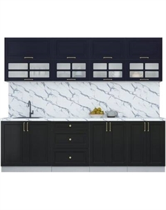 Кухонный гарнитур Интерлиния Мила Шато 2.6Б