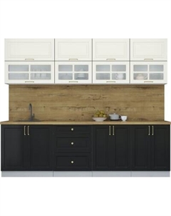 Кухонный гарнитур Интерлиния Мила Шато 2.6Б