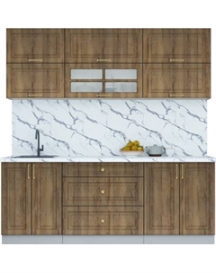 Кухонный гарнитур Интерлиния Мила Шато 2.1Б