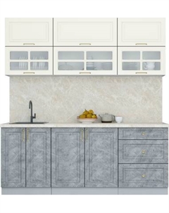 Кухонный гарнитур Интерлиния Мила Шато 2.0Б