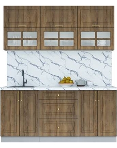 Кухонный гарнитур Интерлиния Мила Шато 1.8Б