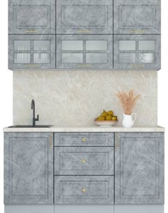 Кухонный гарнитур Интерлиния Мила Шато 1.6Б