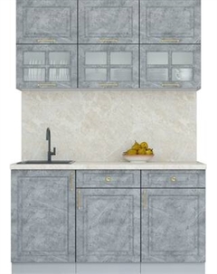 Кухонный гарнитур Интерлиния Мила Шато 1.5Б