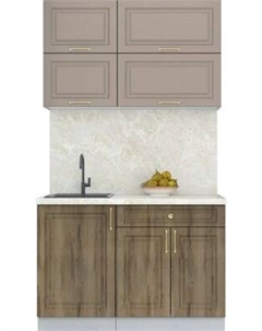 Кухонный гарнитур Интерлиния Мила Шато 1.2Б