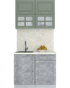 Кухонный гарнитур Интерлиния Мила Шато 1.0Б