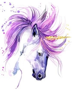 Картина по номерам Красивый единорог / Х-3860 Рыжий кот