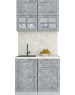 Кухонный гарнитур Интерлиния Мила Шато 1.0Б