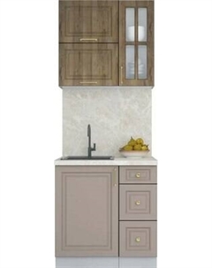 Кухонный гарнитур Интерлиния Мила Шато 0.8Б