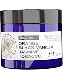 Крем для тела Maniac Gourmet Парфюмированный №5 Апельсин, черная ваниль, жасмин, табак Maniac gourmet