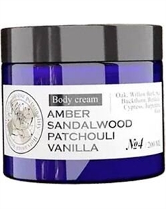 Крем для тела Maniac Gourmet Парфюмированный №4 Амбра, сандал, пачули, ваниль Maniac gourmet