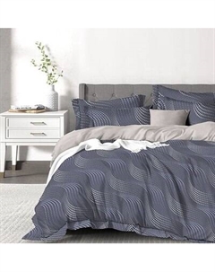 Комплект постельного белья Alleri Сатин Premium Евро Max / СП-312