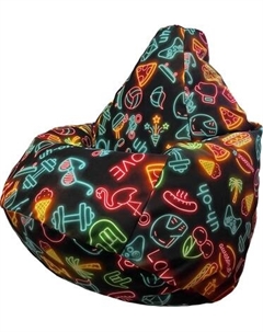 Бескаркасное кресло Flagman Груша Макси XXL Г2.5-345