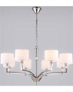 Люстра Ambrella LH71123/8 SN/WH
