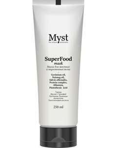 Маска для волос Myst SuperFood для жестких и неугомонных волос