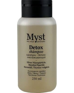 Шампунь для волос Detox омолаживающий Myst