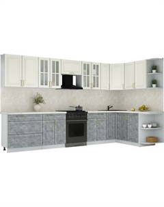 Кухонный гарнитур Интерлиния Мила Шато 1.7x3.5 PR